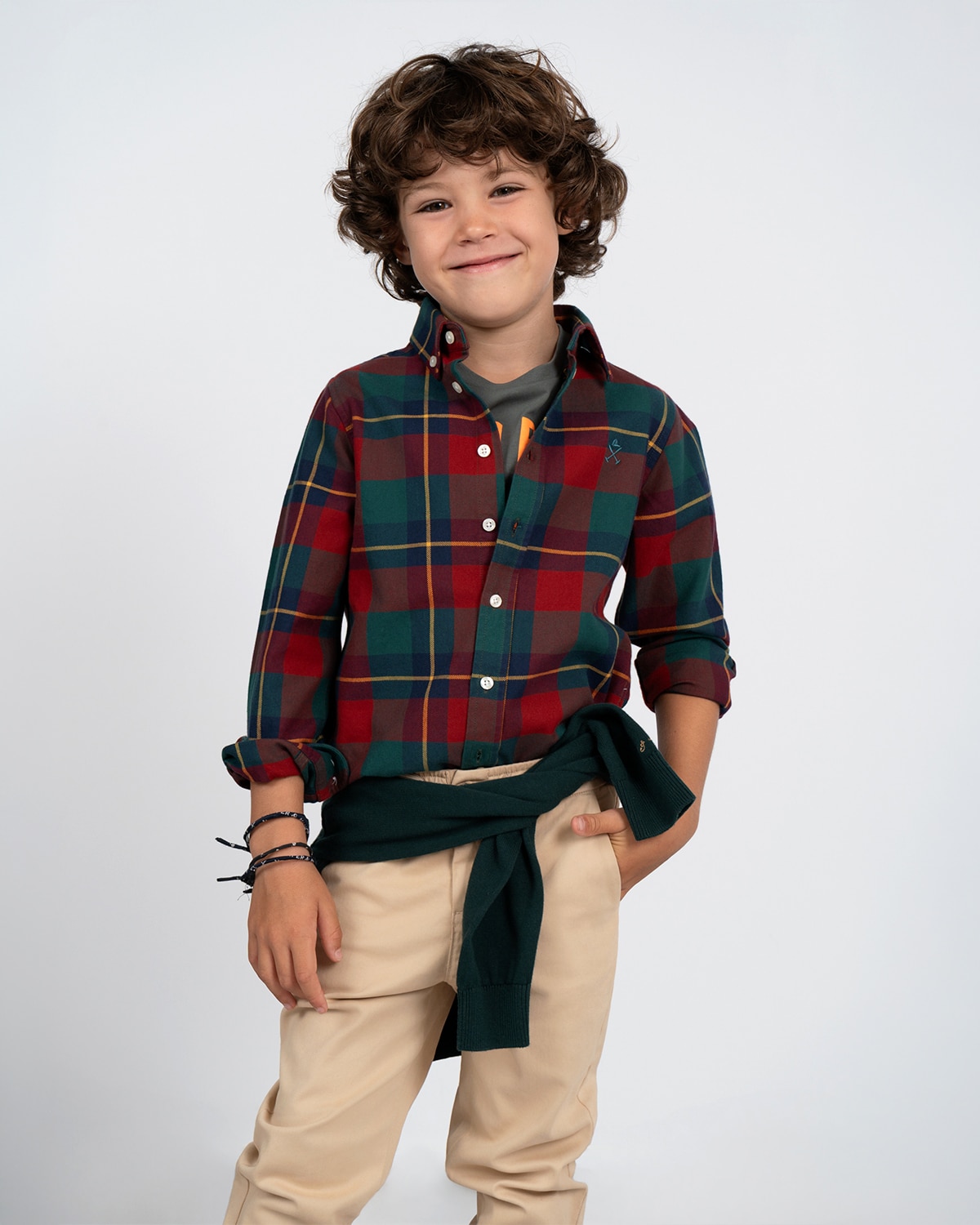 Imagen 1 de Camisa winter checks kids - Harper & Neyer - Rojo Rojo
