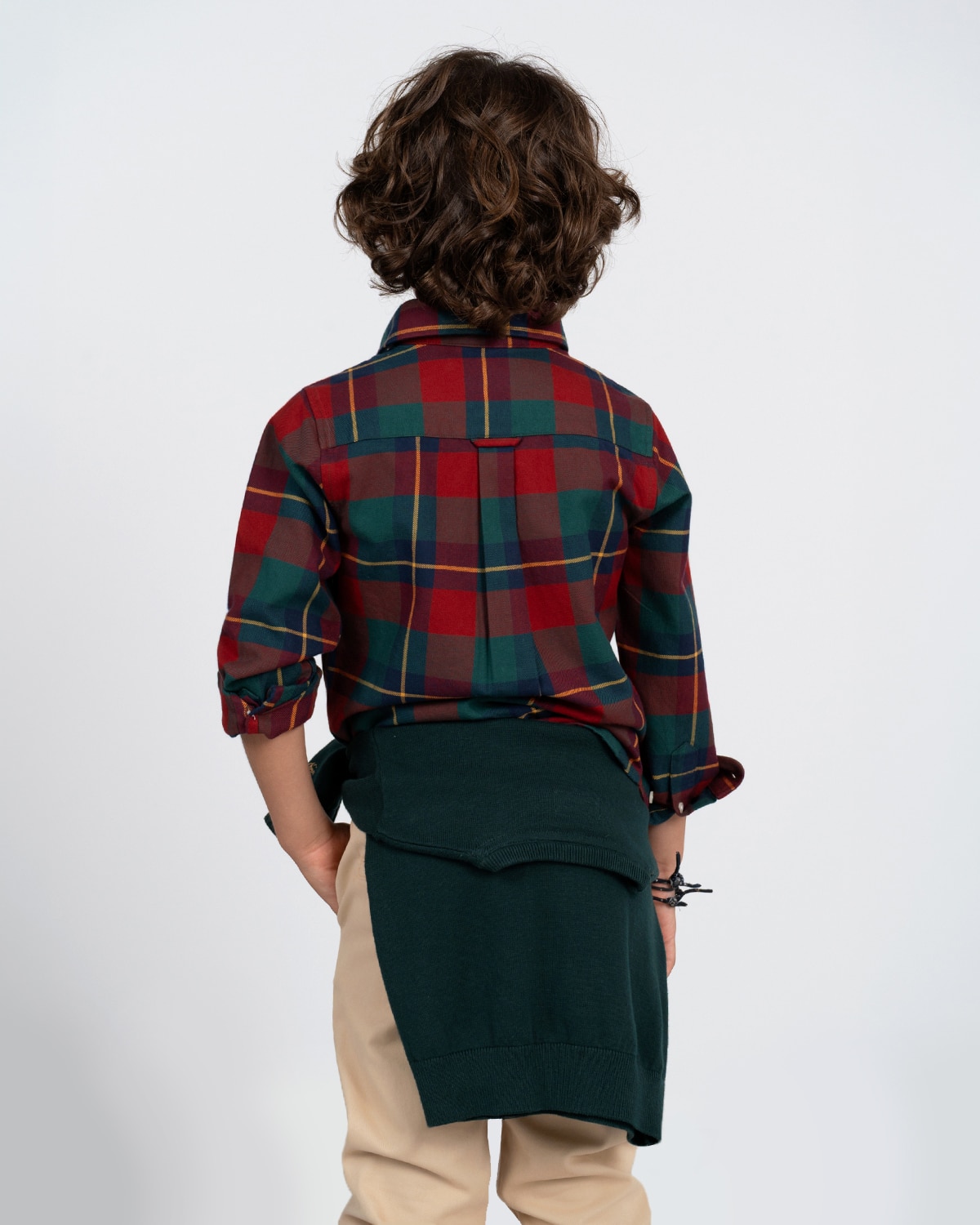 Imagen 2 de Camisa winter checks kids - Harper & Neyer - Rojo Rojo