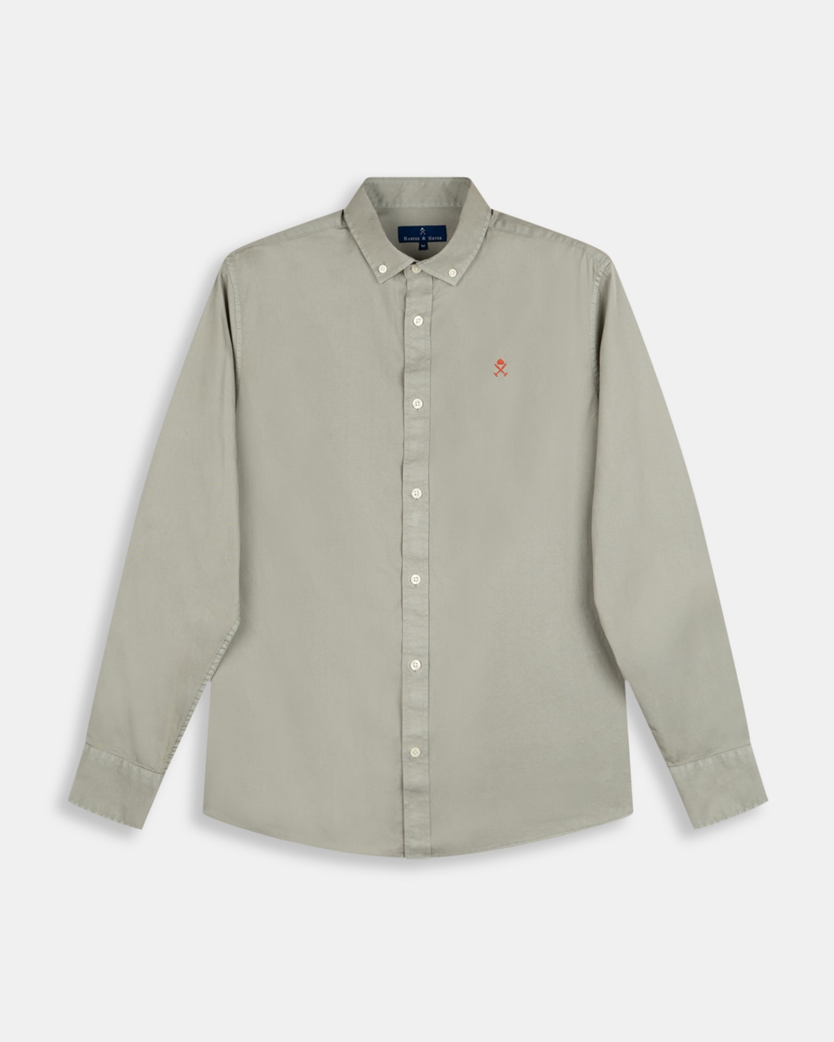 Camisa lisa - Harper & Neyer - Verde militar Verde militar-5