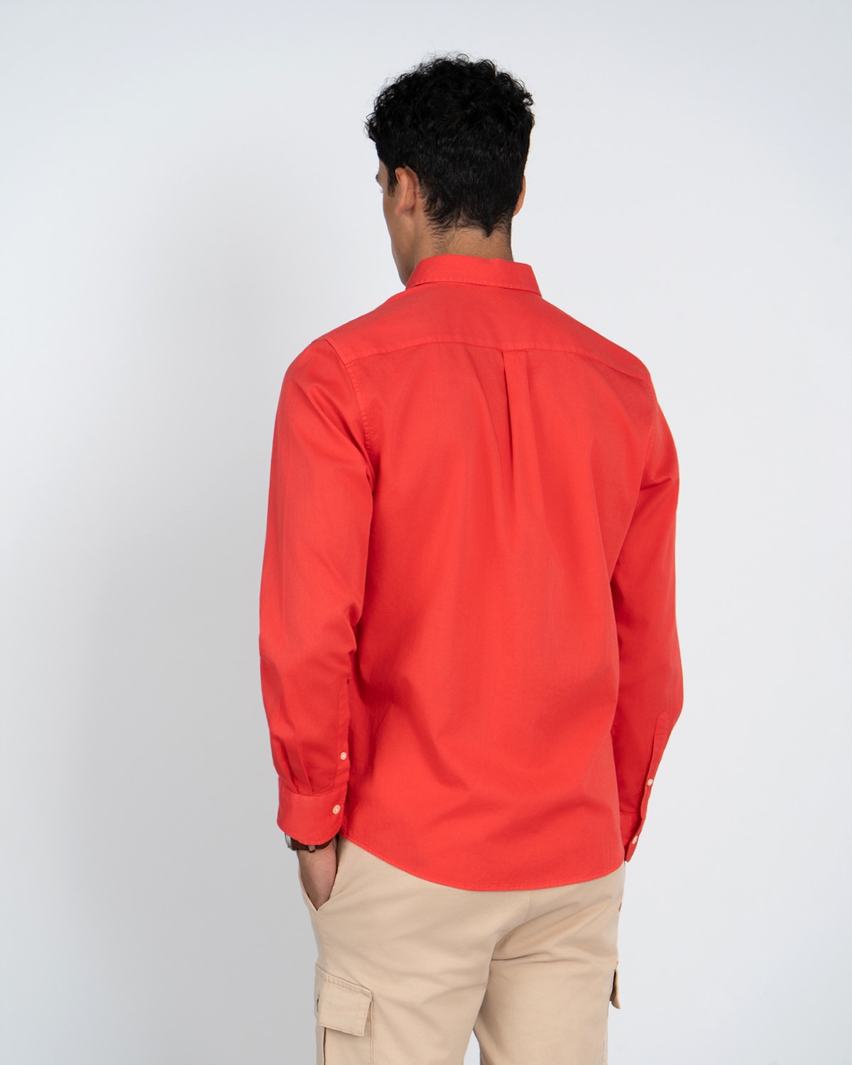 Camisa lisa - Harper & Neyer - Rojo Rojo-4