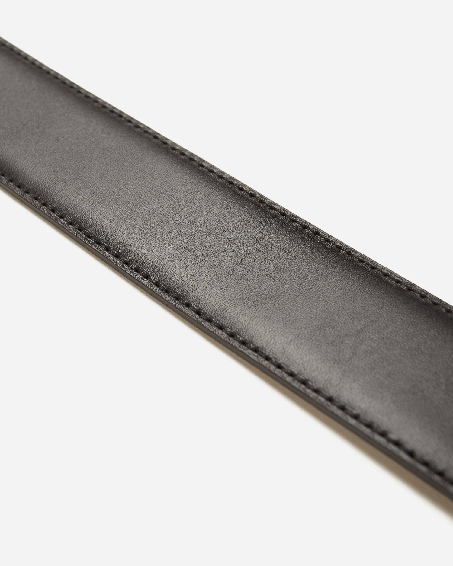 Cinturón vestir piel de hombre - Silbon - Negro Negro-4