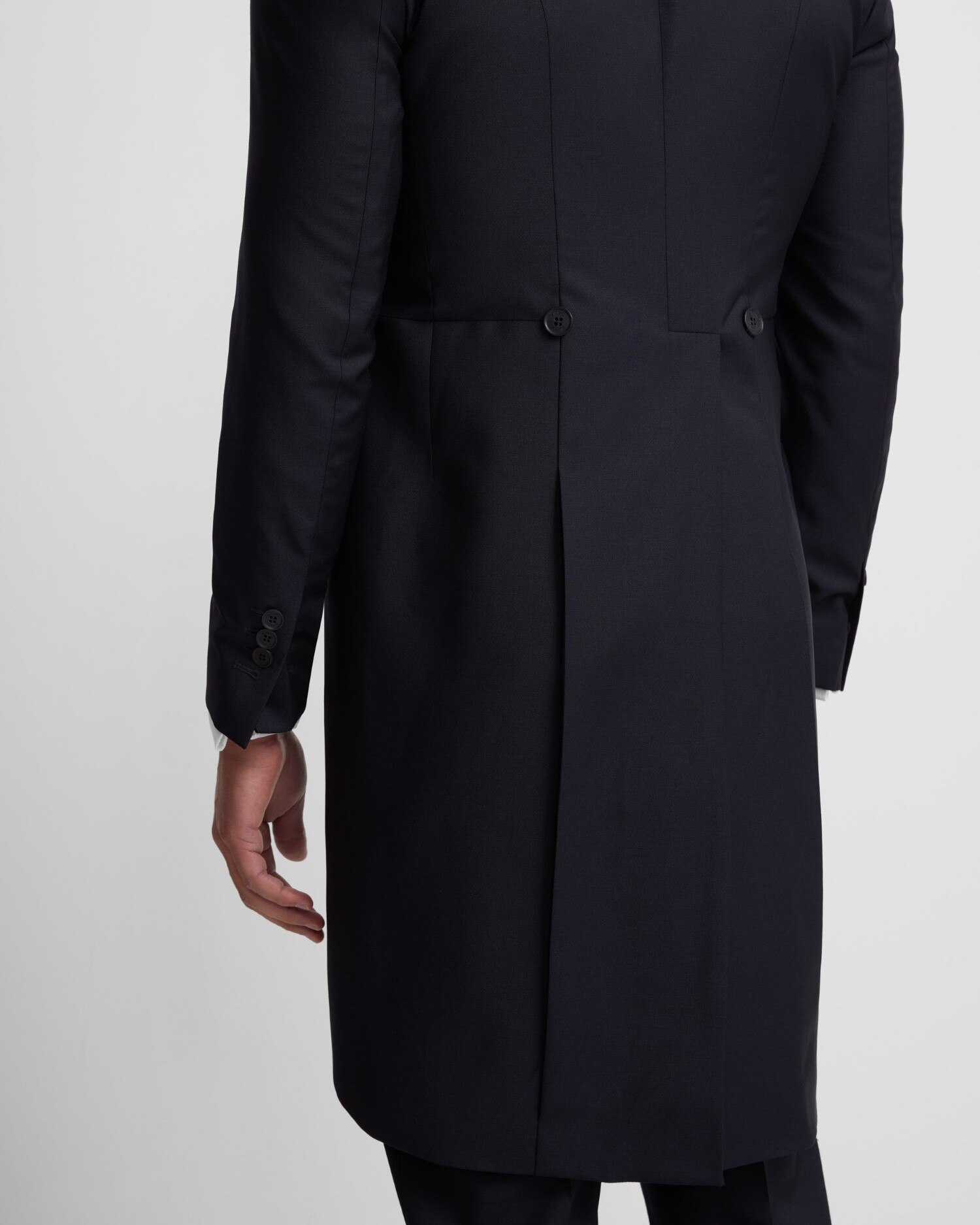 Levita de hombre chaqué stretch - Silbon - Azul marino Azul marino-3