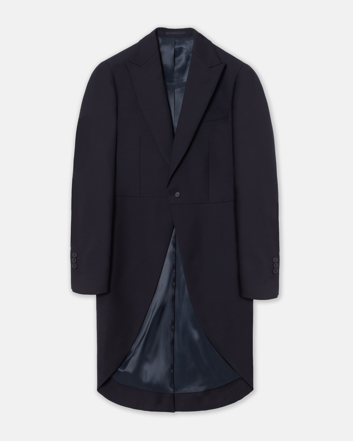 Levita de hombre chaqué stretch - Silbon - Azul marino Azul marino-5