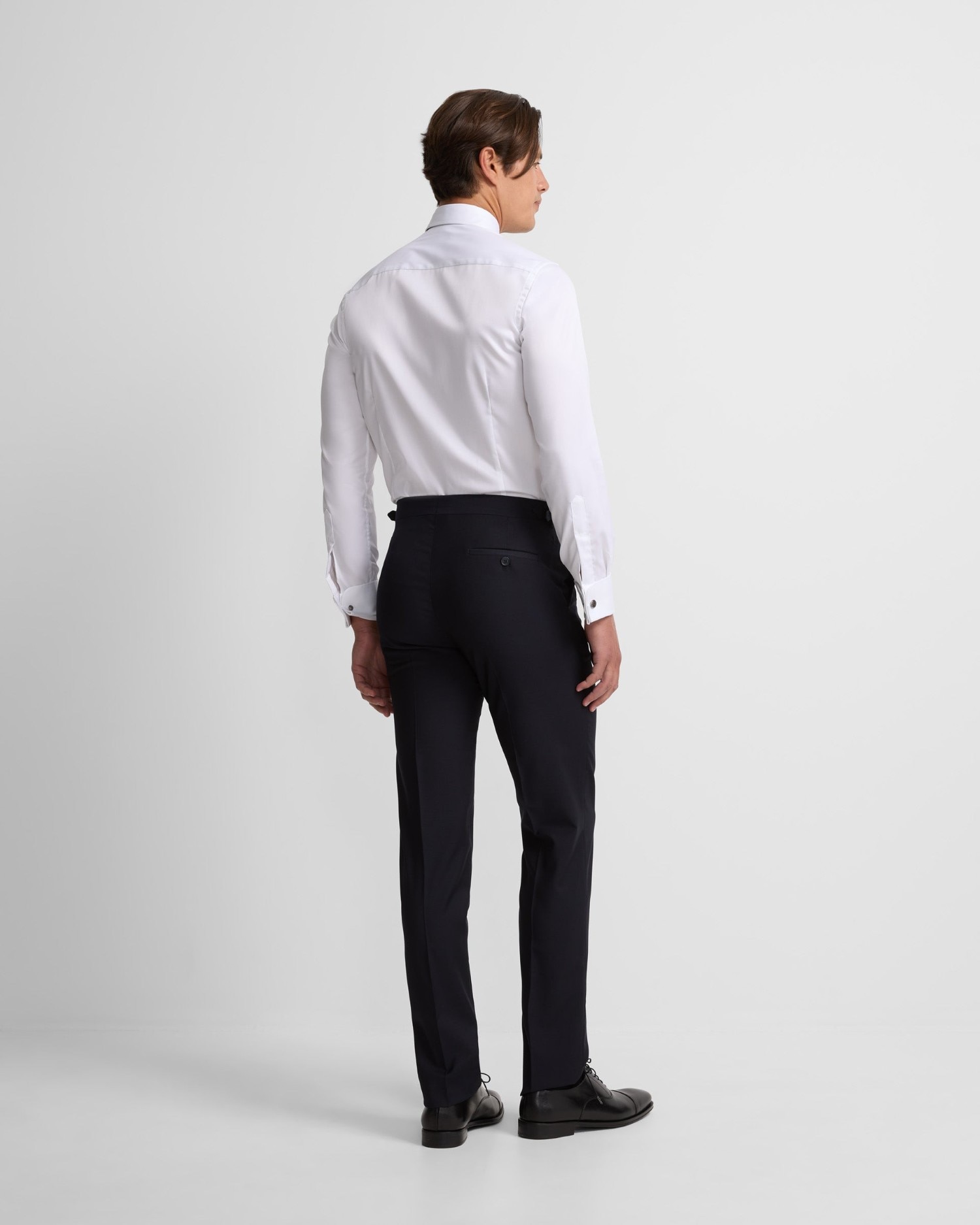Pantalón de hombre chaqué stretch - Silbon - Azul marino Azul marino-2