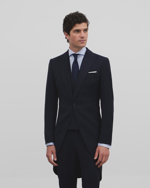 Imagen 0 de Levita de chaque de hombre stretch slim en color azul marino