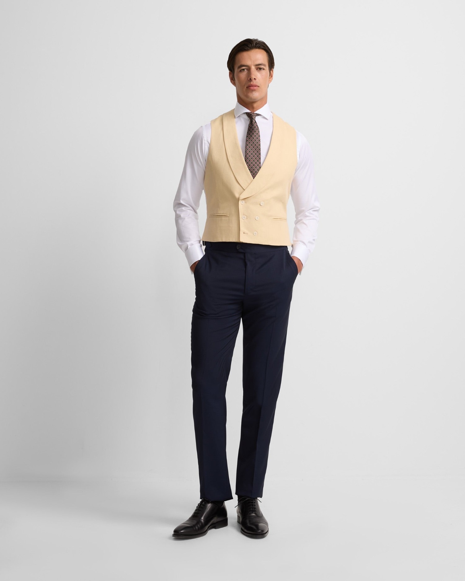 Imagen 0 de Pantalón de hombre chaqué stretch Azul claro