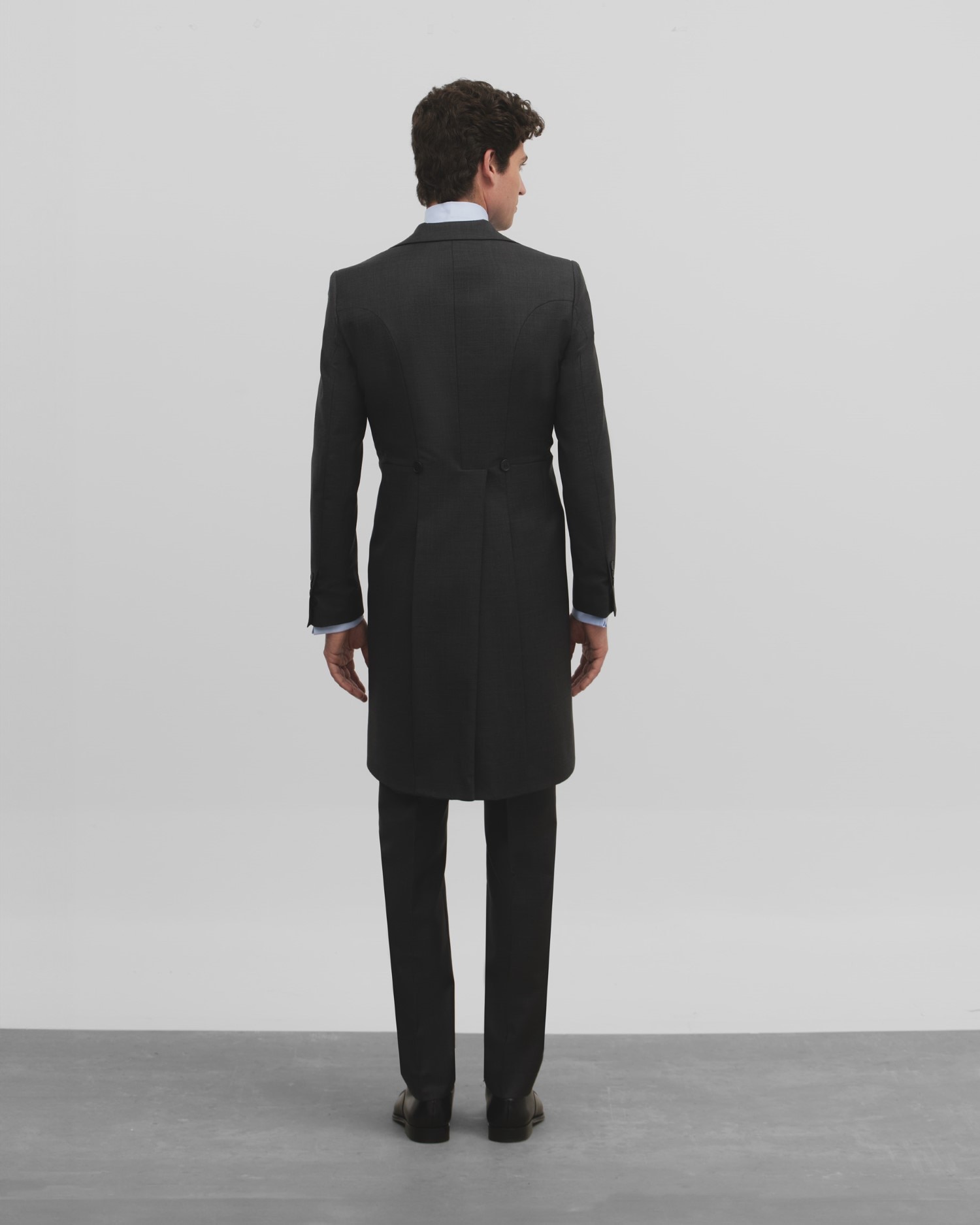 Imagen 2 de Levita de hombre chaqué stretch - Silbon - Gris oscuro Gris oscuro