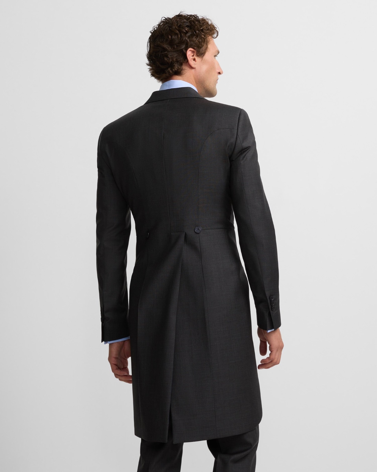 Levita de hombre chaqué stretch - Silbon - Gris Gris-2