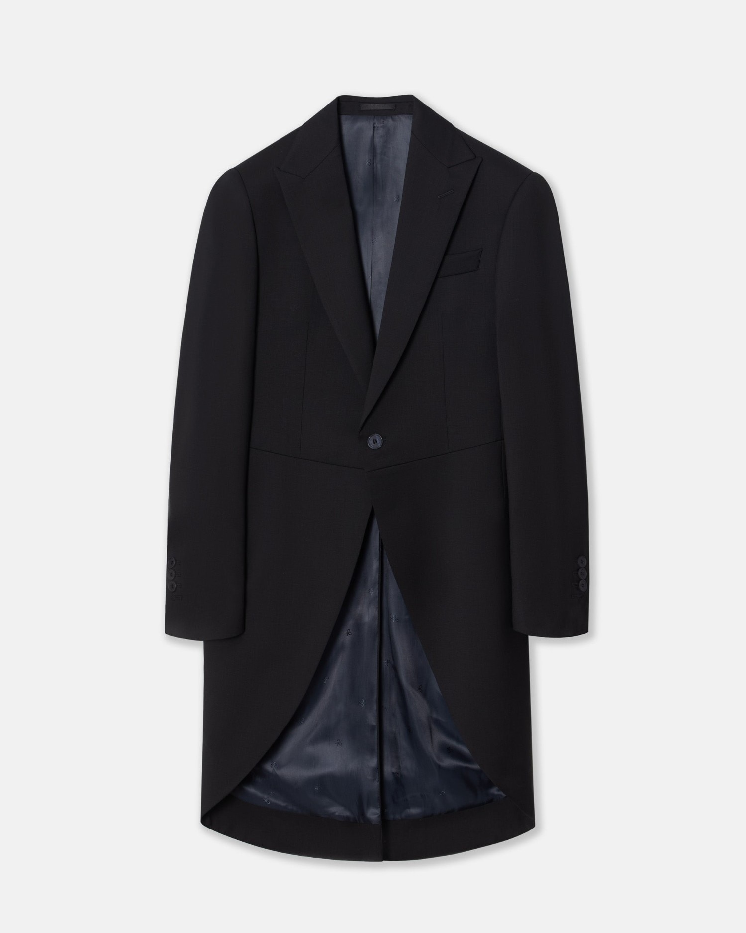 Levita de hombre chaqué clásico stretch - Silbon - Negro Negro-5