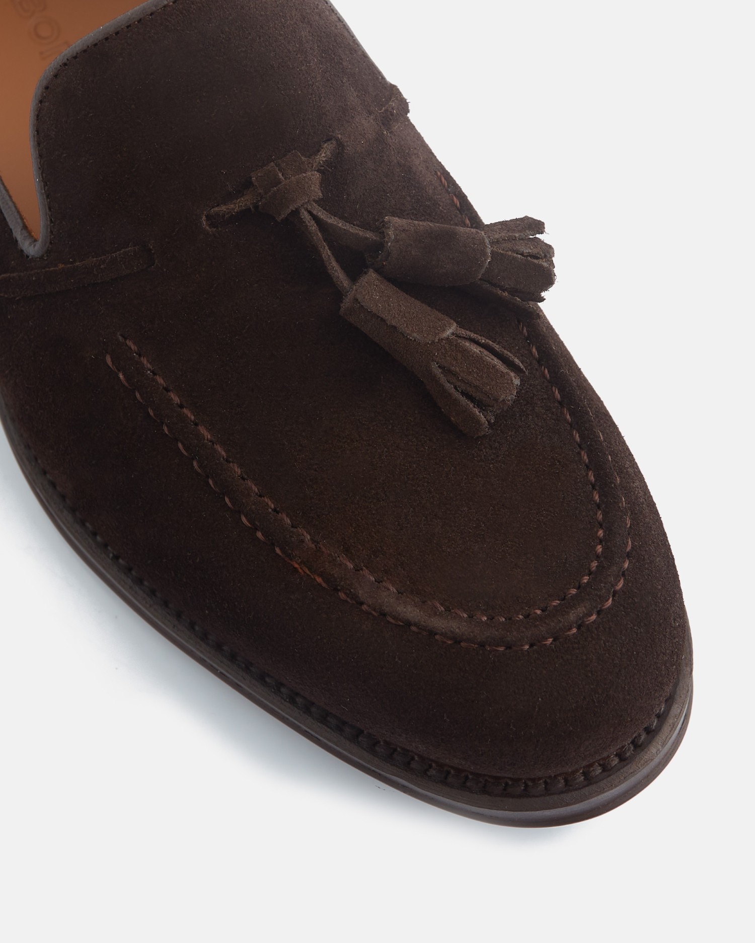 Imagen 3 de Mocasines borlas piel - Silbon - Marrón oscuro Marrón oscuro