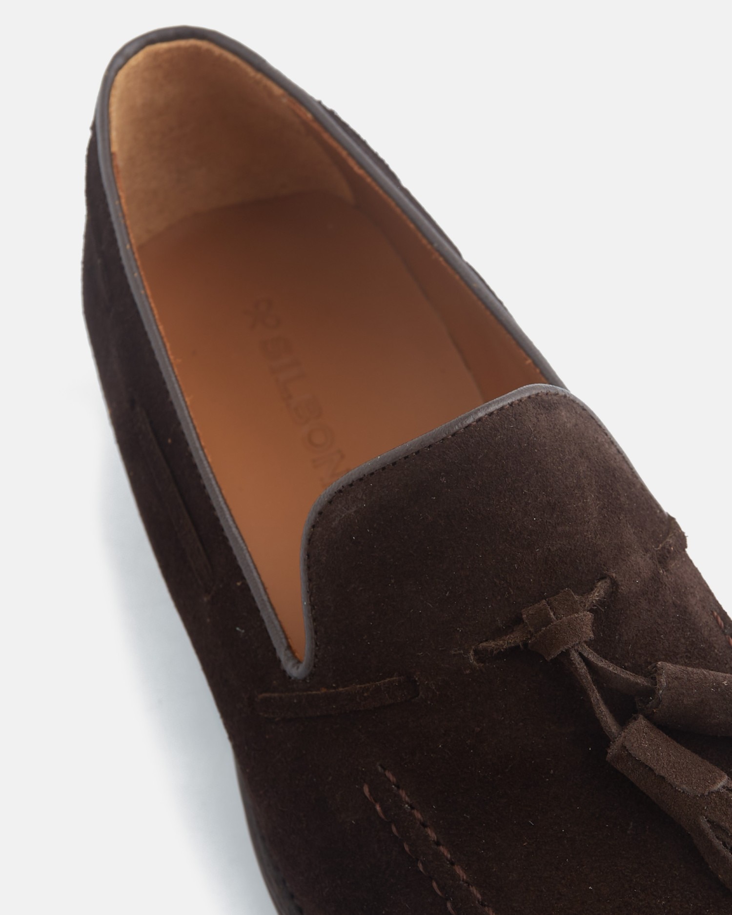 Imagen 2 de Mocasines borlas piel - Silbon - Marrón oscuro Marrón oscuro