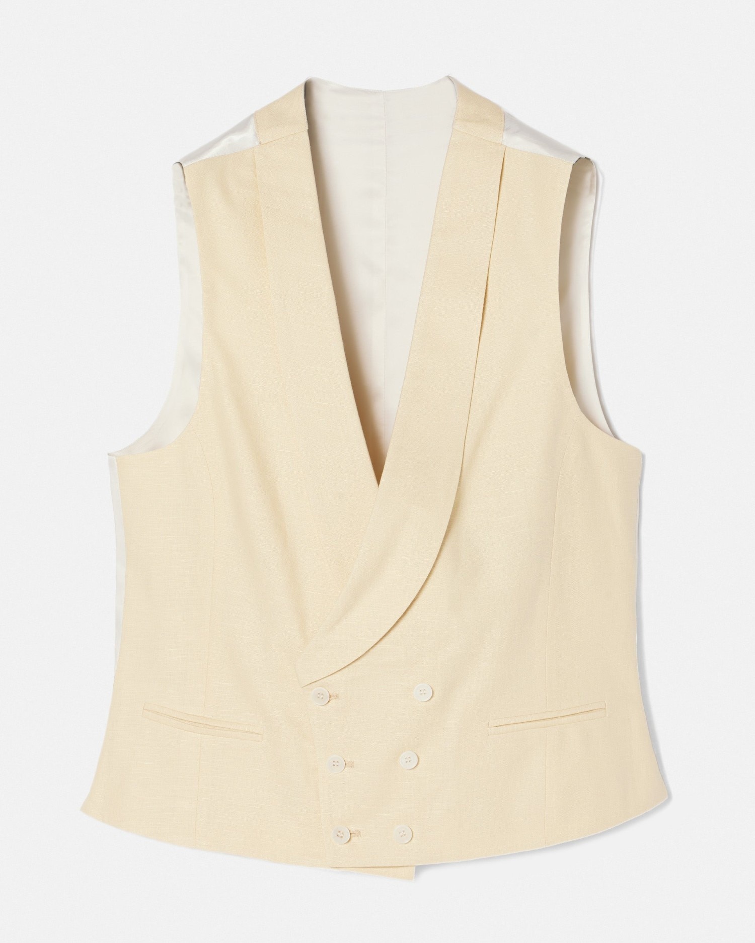 Chaleco de hombre chaqué cuello redondo - Silbon - Camel Camel-5