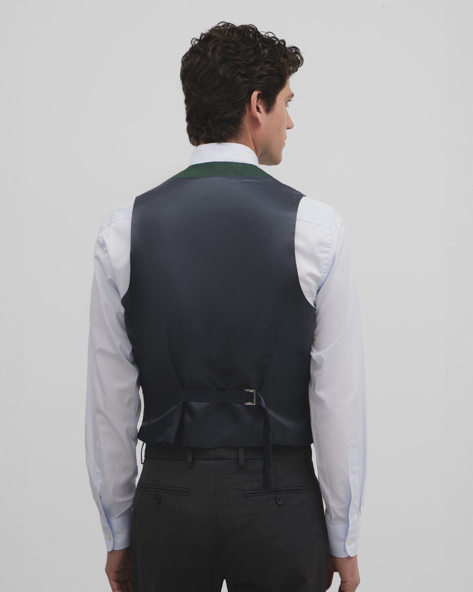 Solove-Suit Gilet Classique Pour Homme - Motif Chevrons - Gilet De