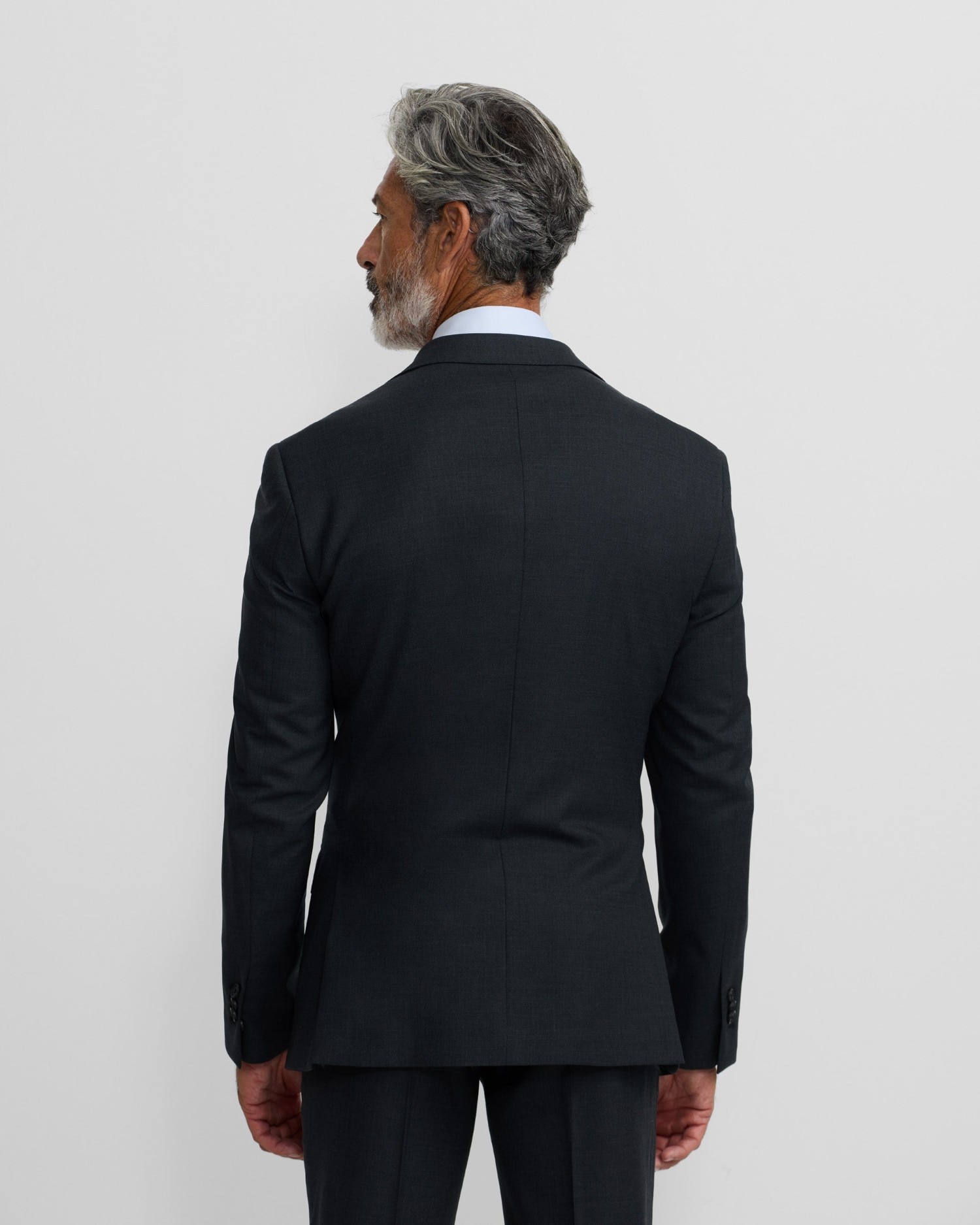 Americana de hombre traje natural stretch - Silbon - Gris Gris-2