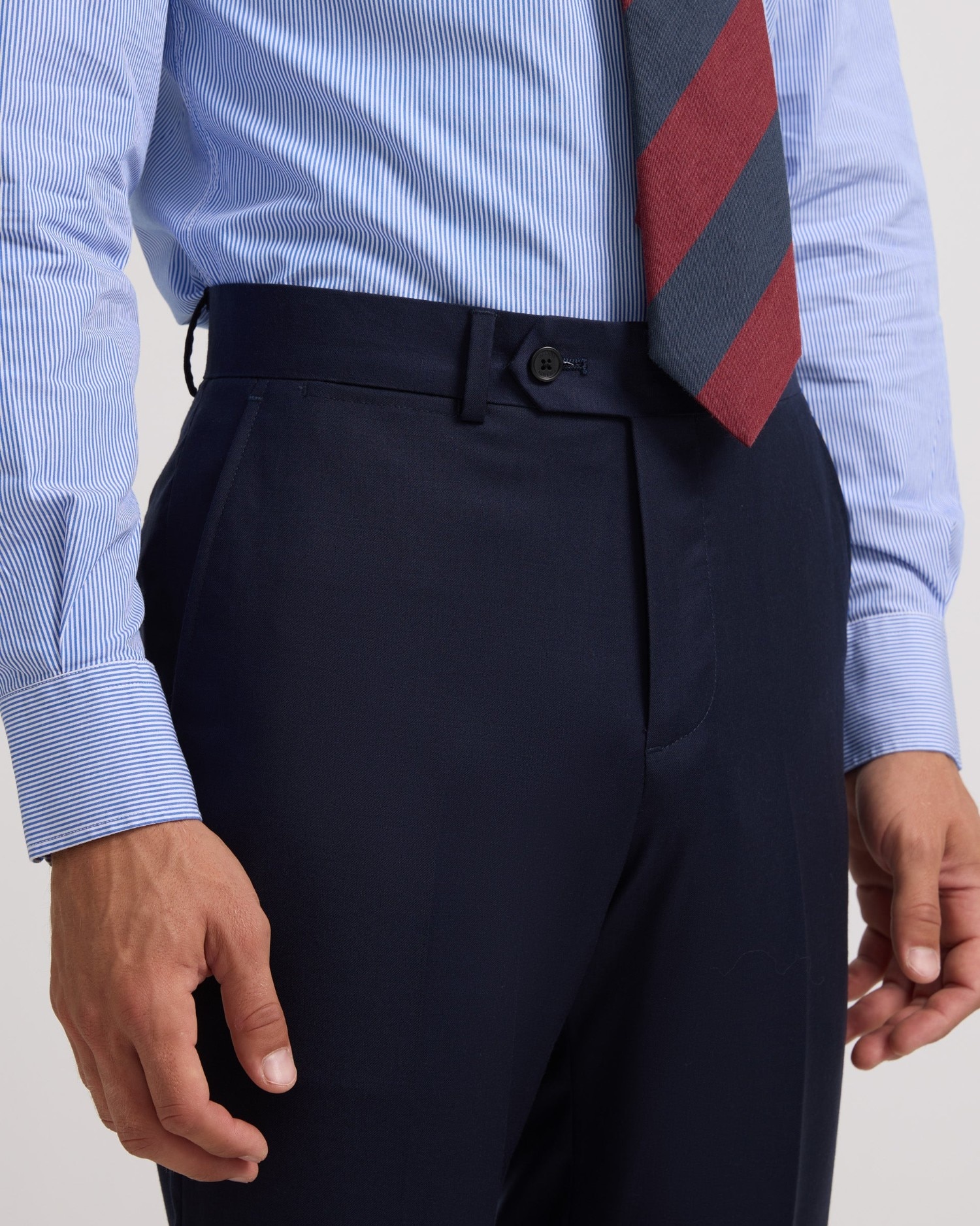 Pantalón de hombre traje essential - Silbon - Azul Azul-3