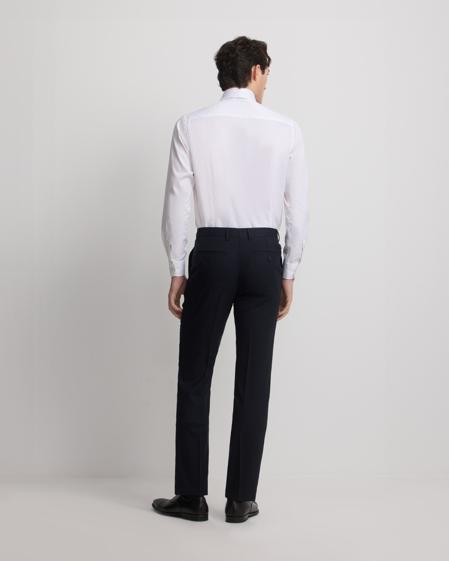 Pantalón de hombre traje natural stretch - Silbon - Azul marino Azul marino-2