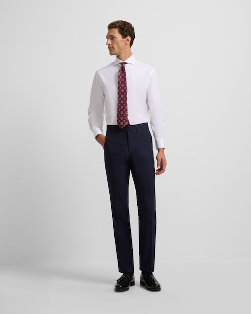 Imagen 0 de Pantalón de traje de hombre estructura azul marino