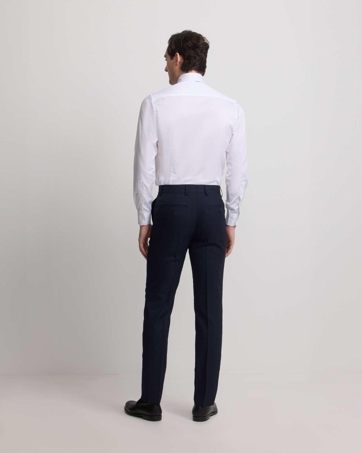 Pantalón de hombre traje estructura - Silbon - Azul marino Azul marino-2