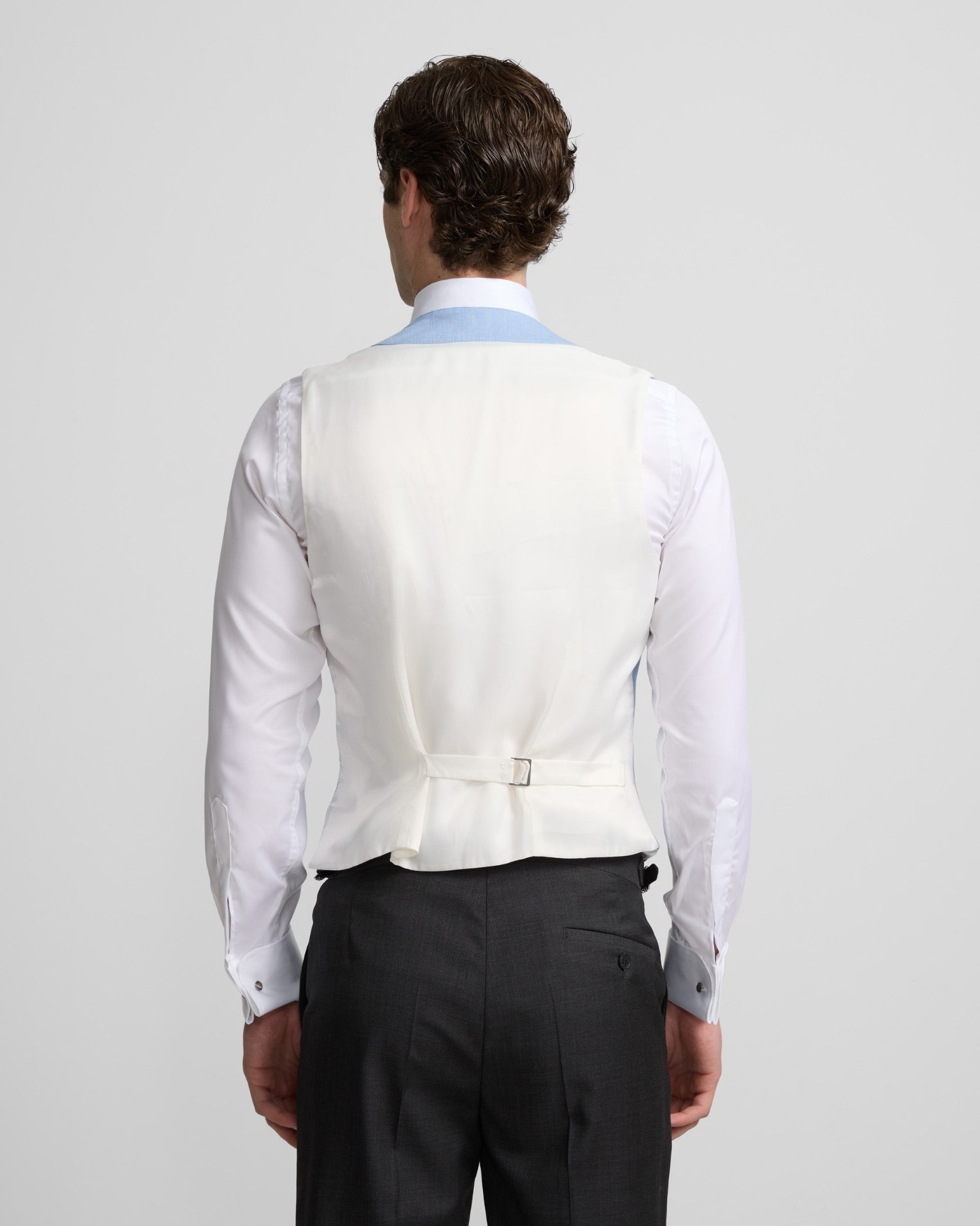 Chaleco de hombre chaqué cuello clásico - Silbon - Multicolor Multicolor-2