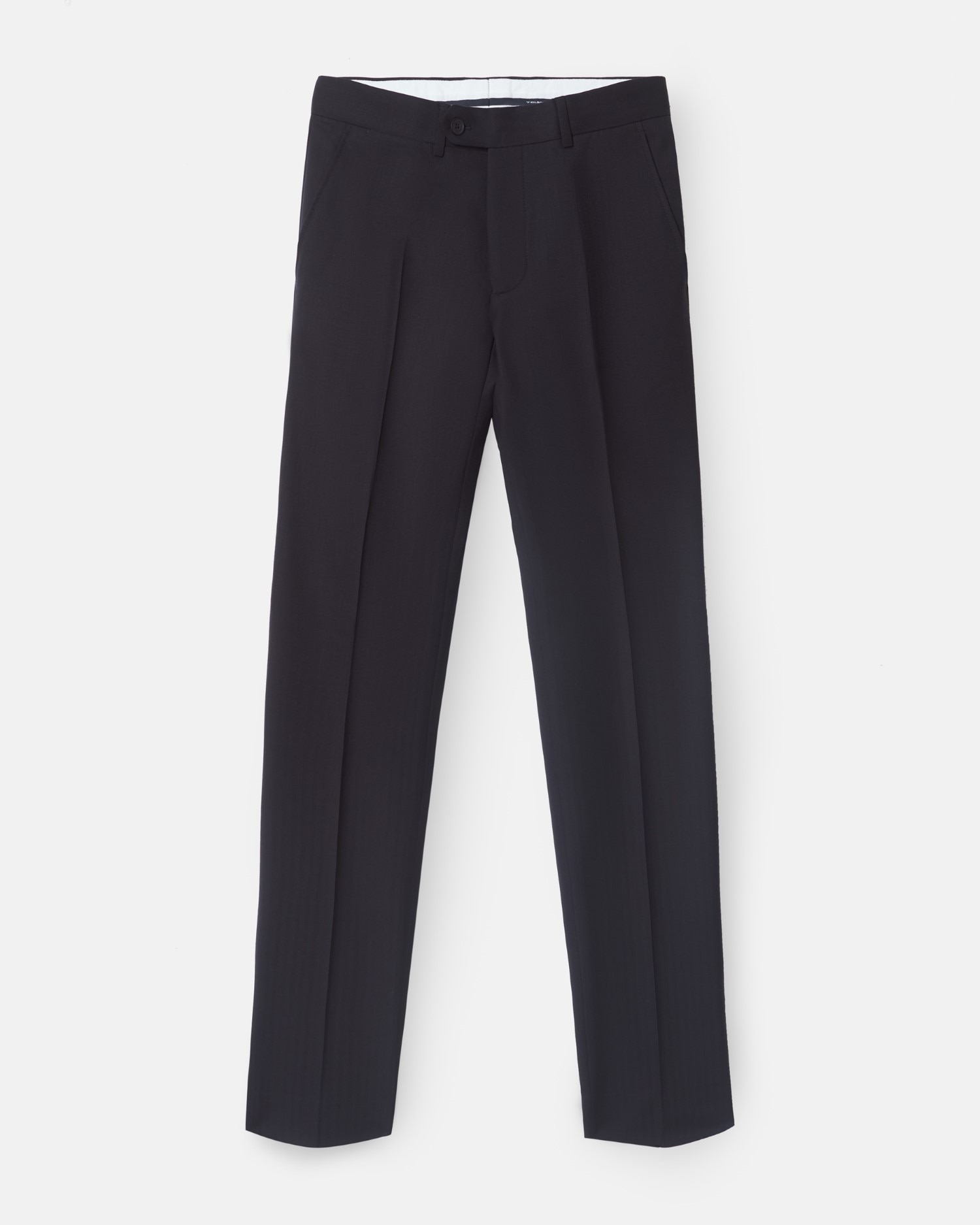 Pantalón de hombre traje clásico espiga - Silbon - Azul marino Azul marino-5