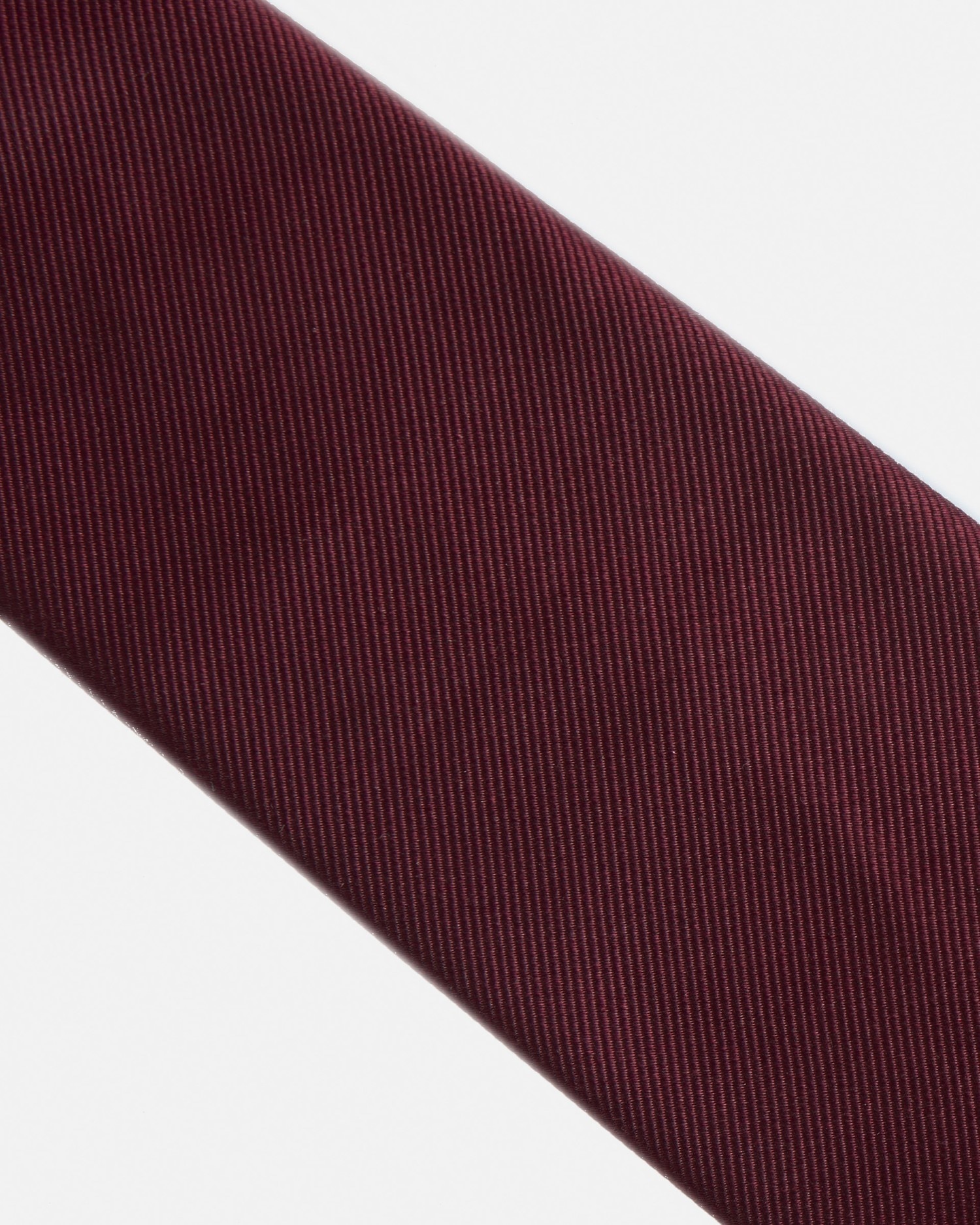 Corbata seda lisa - Silbon - Burdeos Burdeos-2