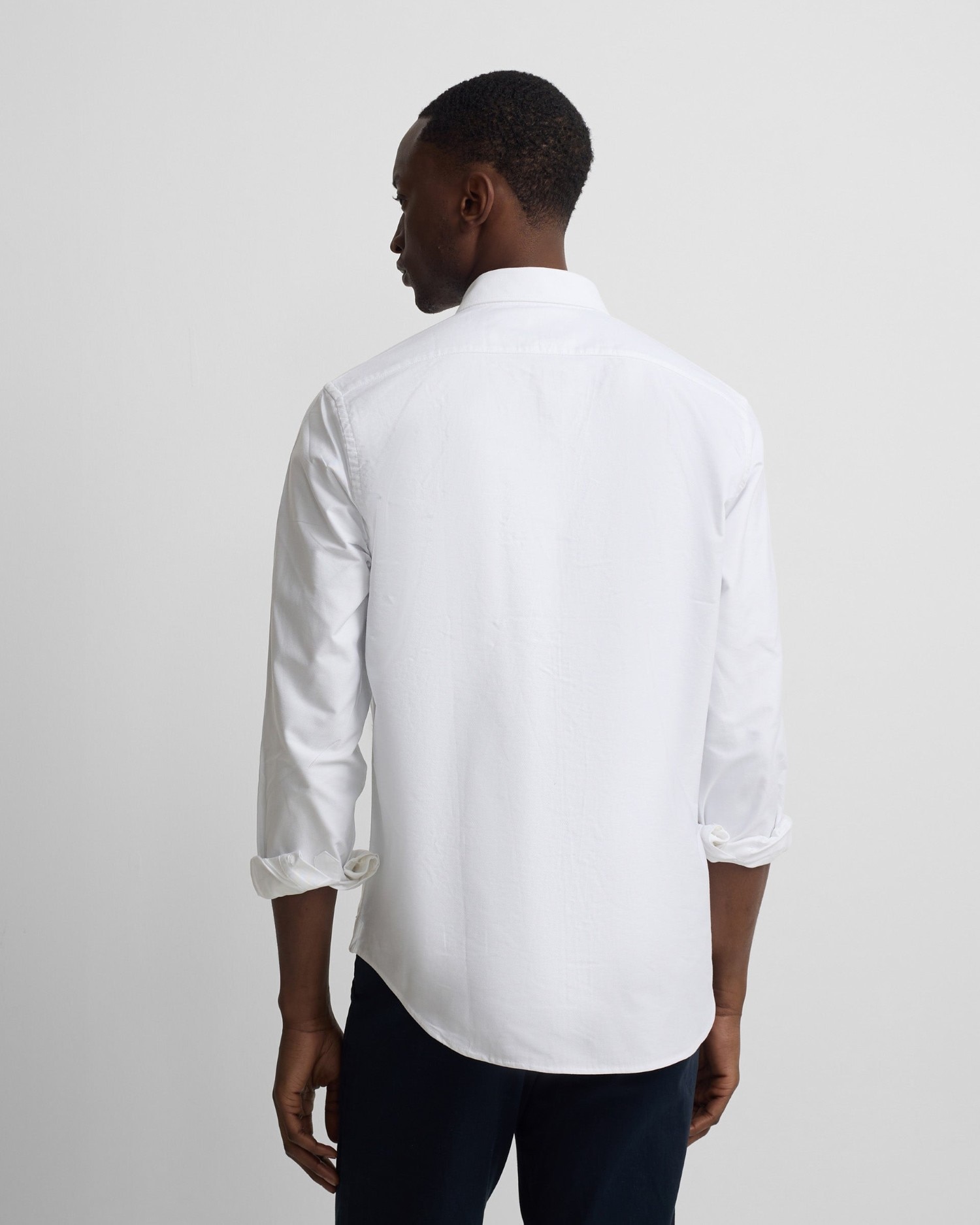 Camisa de hombre sport oxford - Silbon - Blanco Blanco-2