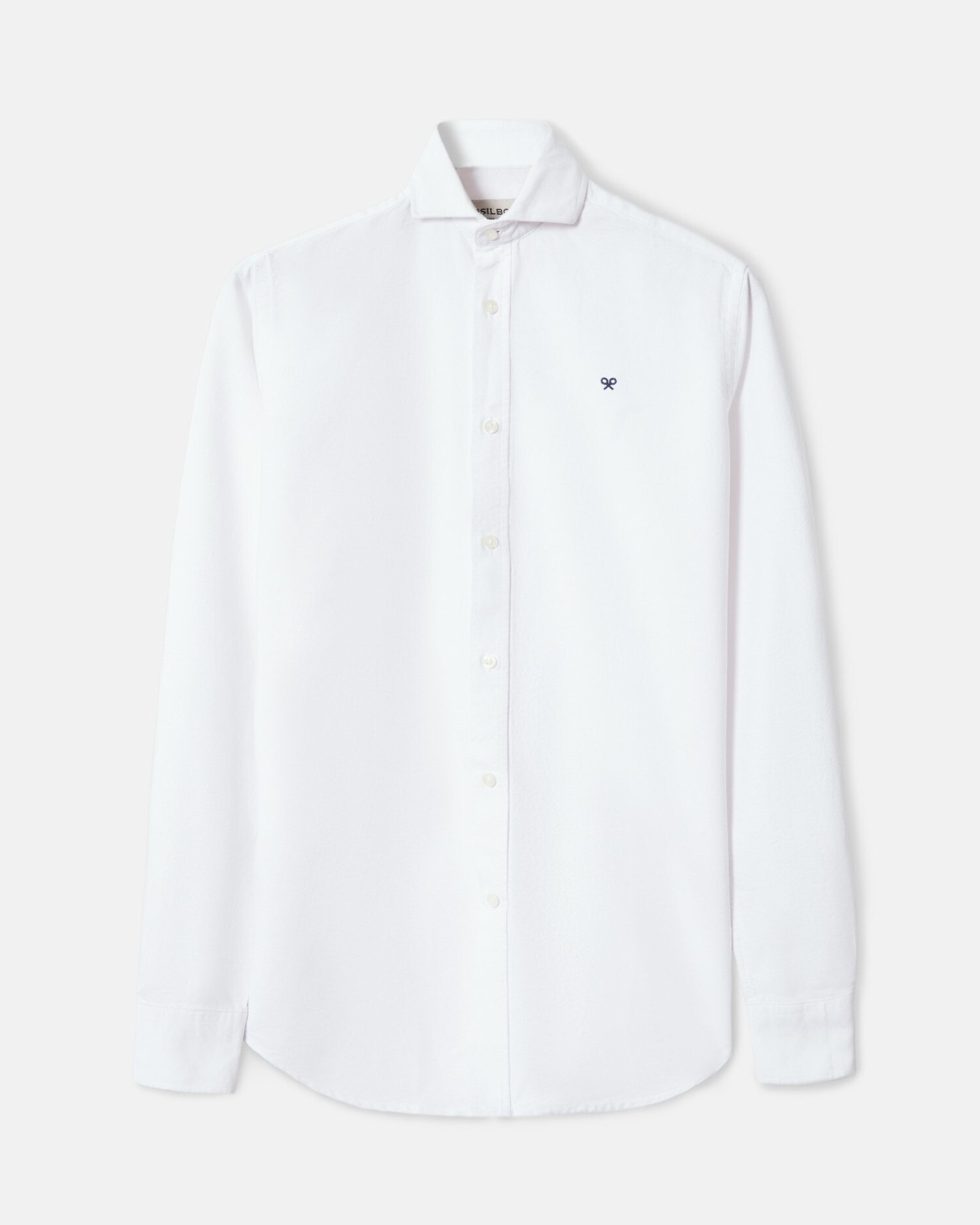 Camisa de hombre sport oxford cutaway - Silbon - Blanco Blanco-4