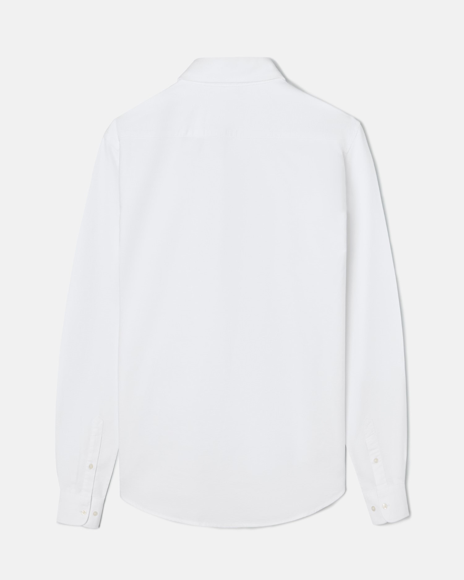 Camisa polera de hombre sport oxford - Silbon - Blanco Blanco-4