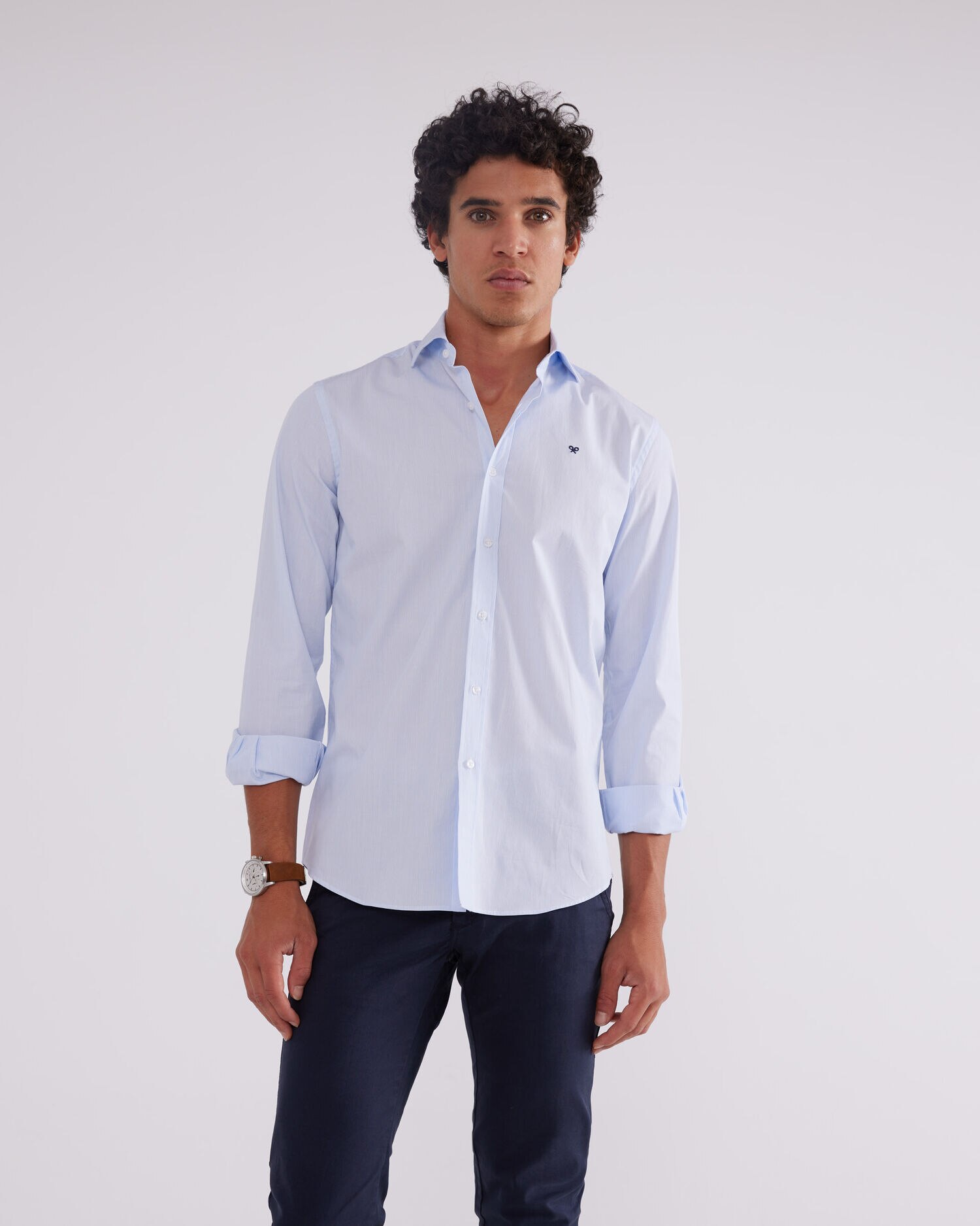 Camisas slim fit hombre el corte inglés hot sale