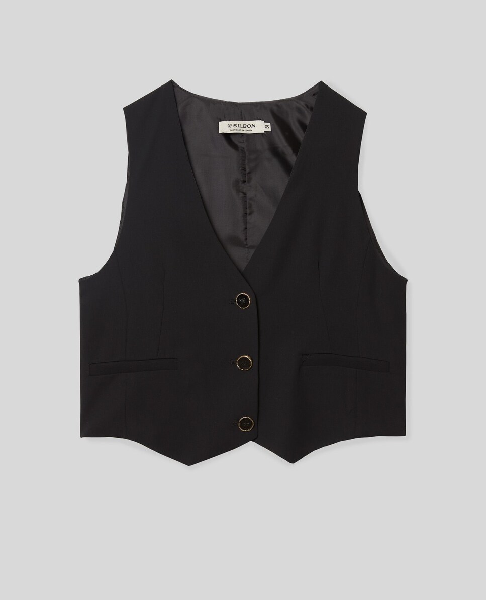 Chalecos Mujer Sfera El Corte Inglés Chaleco Negro Corte InglÃ©s