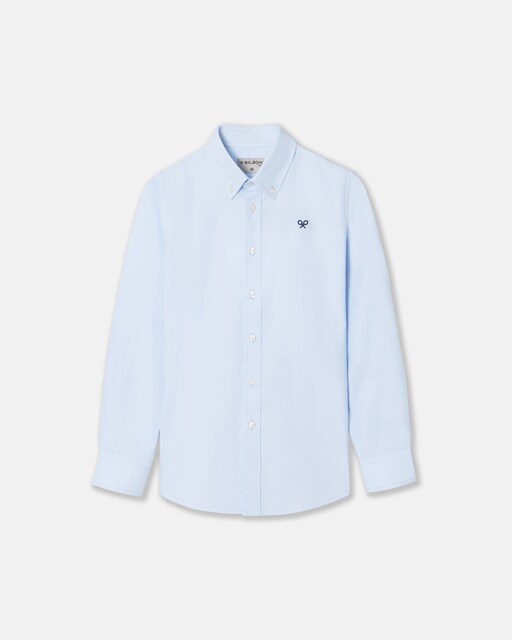 Imagen 0 de Camisa de niño clásica oxford de manga larga