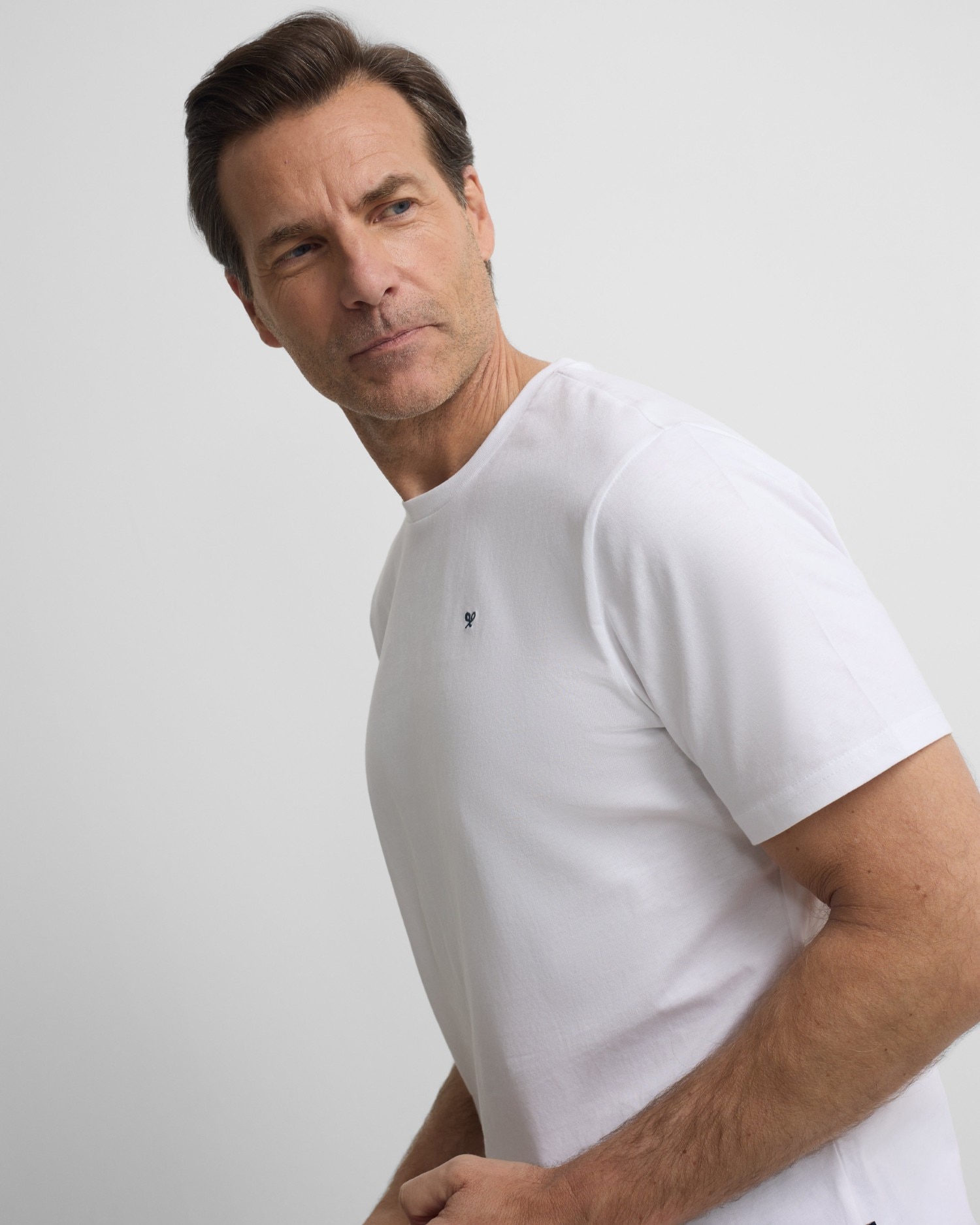 Imagen 3 de Camiseta de hombre silbon minilogo - Blanco Blanco