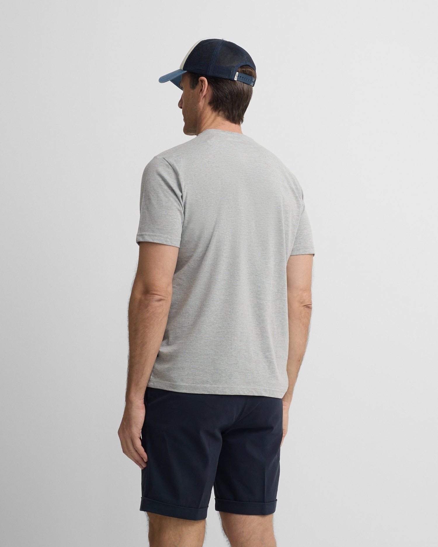 Imagen 2 de Camiseta de hombre silbon minilogo - Gris Gris