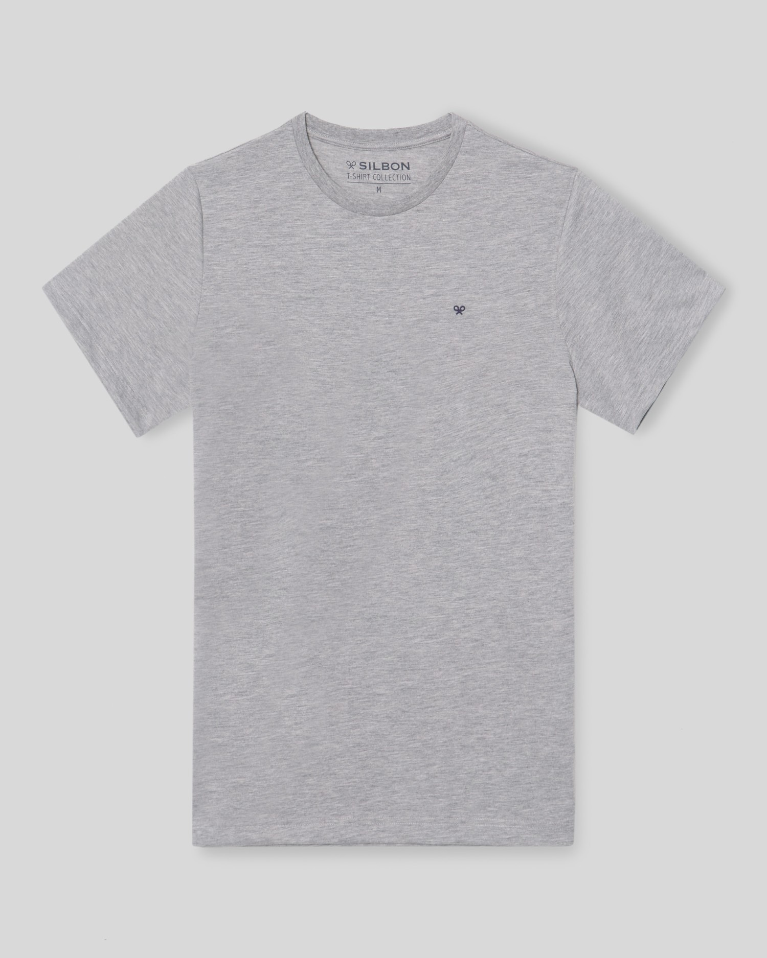 Imagen 5 de Camiseta de hombre silbon minilogo - Gris Gris