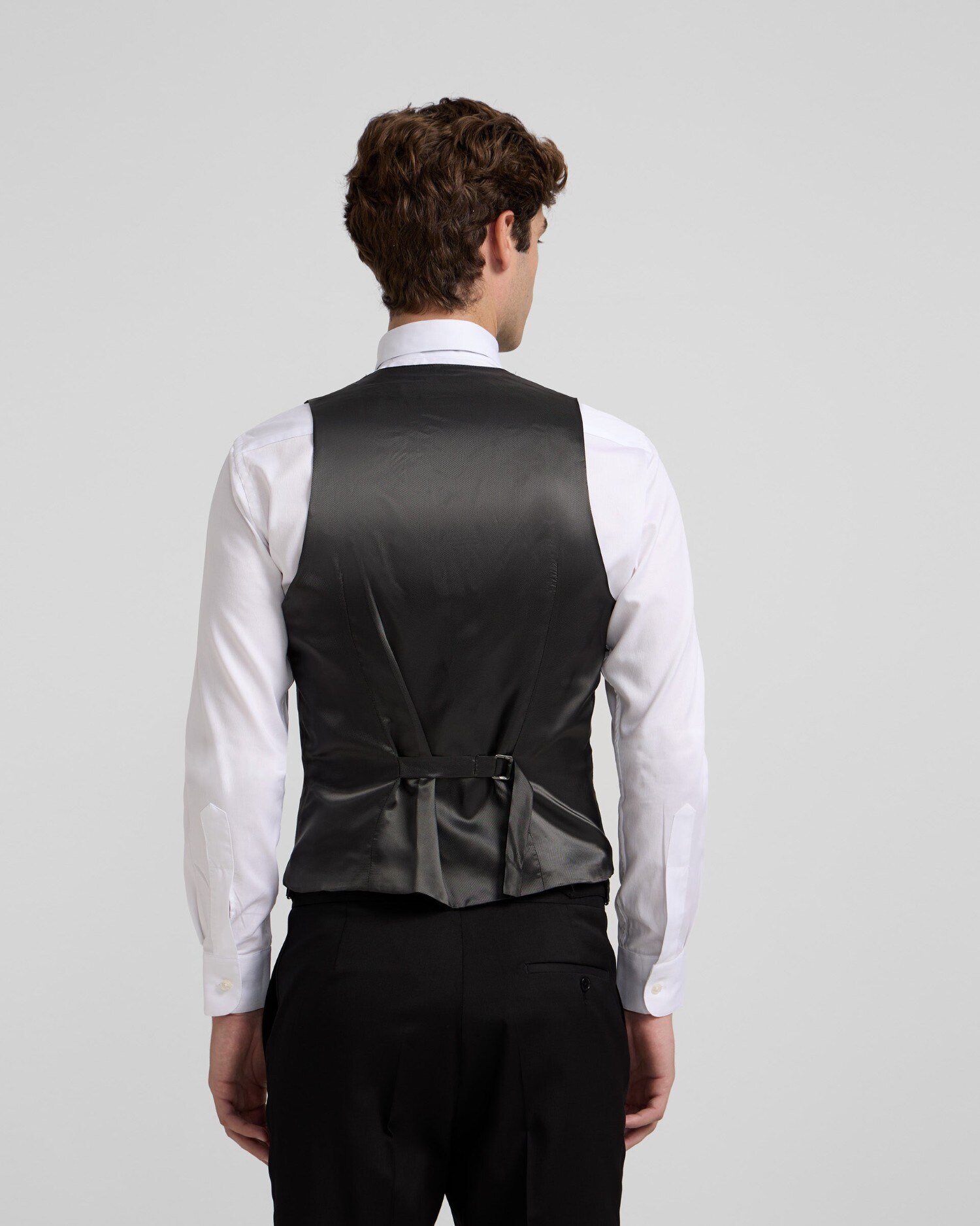 Chaleco de hombre esmoquin classic - Silbon - Negro Negro-2