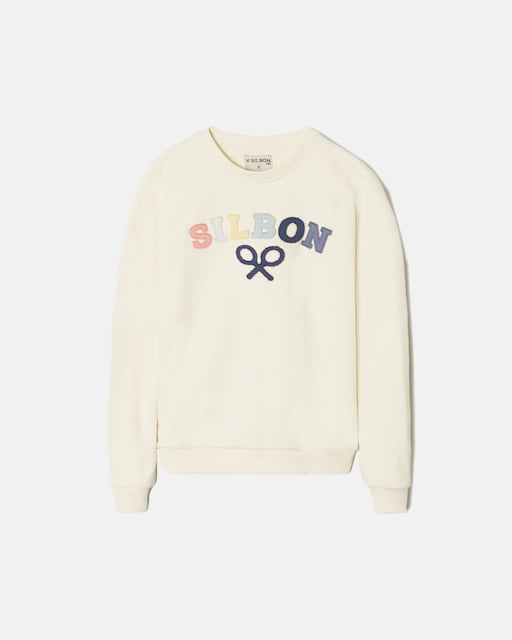 Imagen 0 de Sudadera de niño con cuello redondo y logo frontal