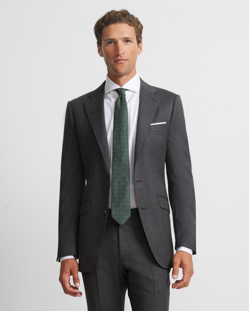 Traje Abrigo Gris Caballero Traje Gris Ropa Caballero En El Corte Ingles  Americana De Traje De - Main Image