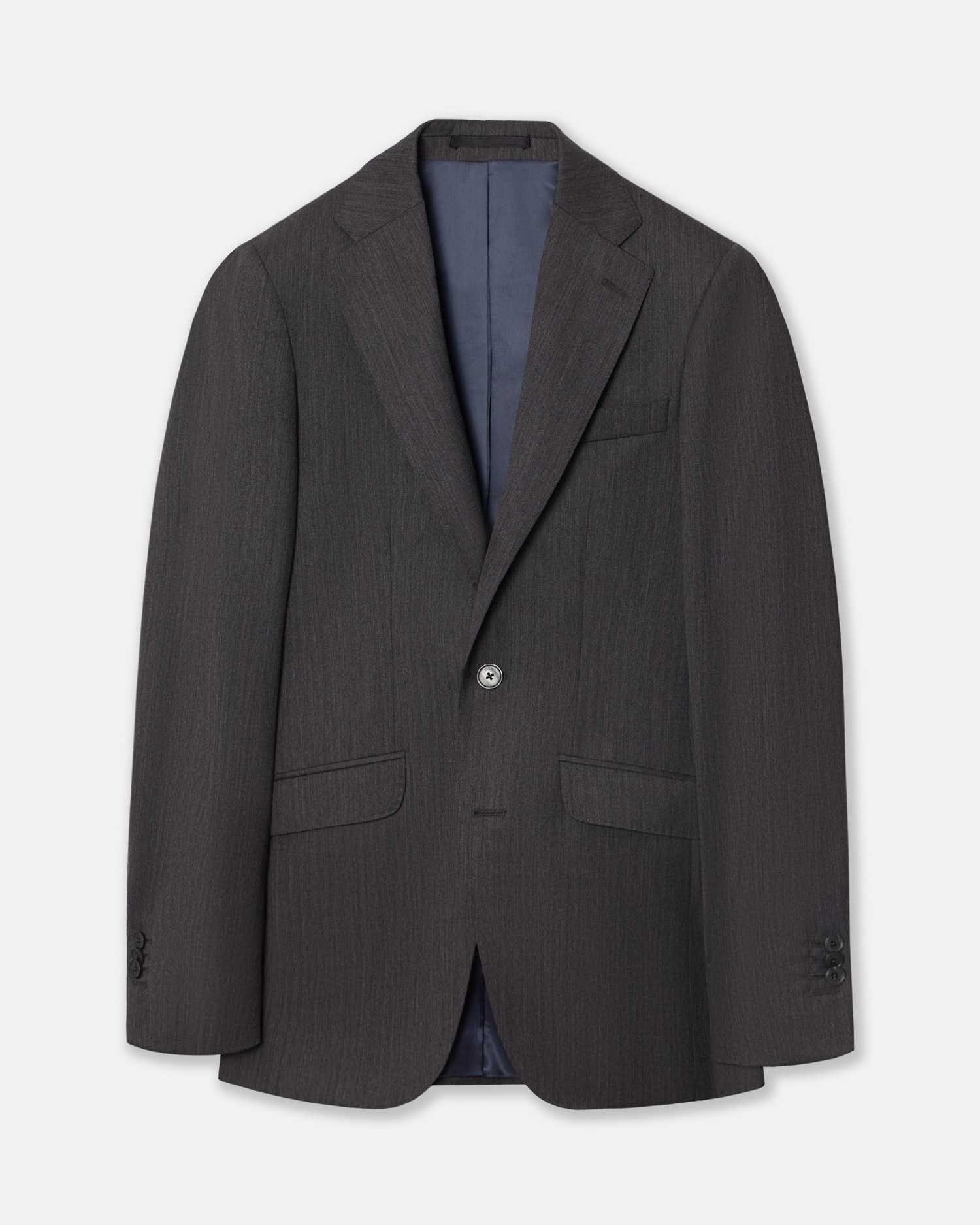 Americana de hombre traje clásico espiga - Silbon - Gris Gris-5