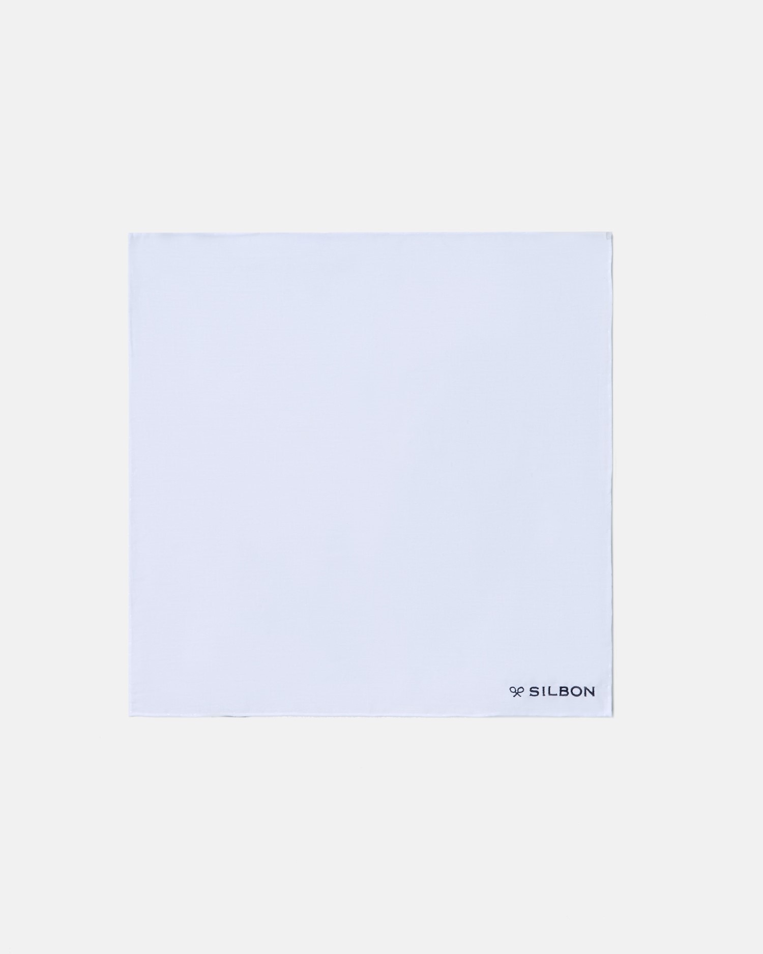Imagen 0 de Pañuelo de hombre Silbon logo blanco Blanco