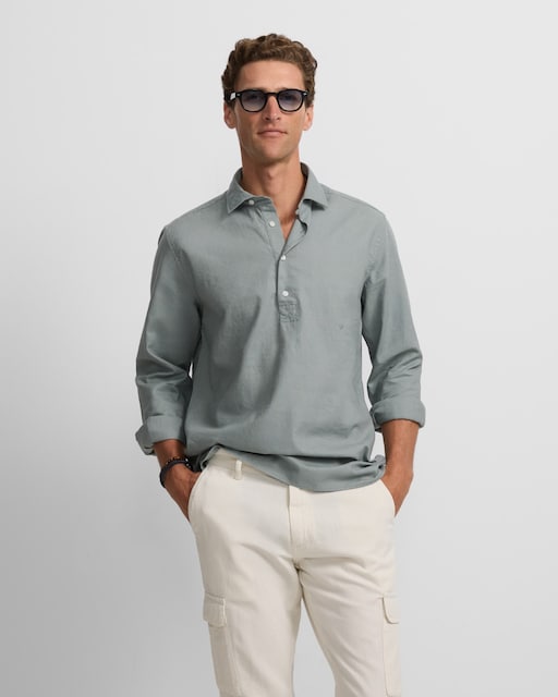 Imagen 0 de Polera de hombre sport lino dye