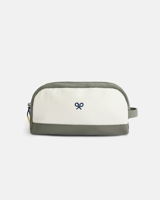 Imagen 0 de Neceser de hombre sport verde beige