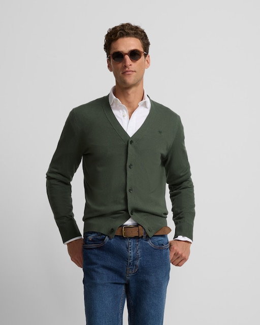 Imagen 0 de Cardigan de hombre clásico