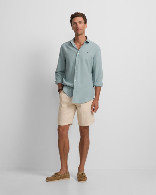 Pantalón Lino Hombre Pantalones Cortos De Lino Para Hombre Corte