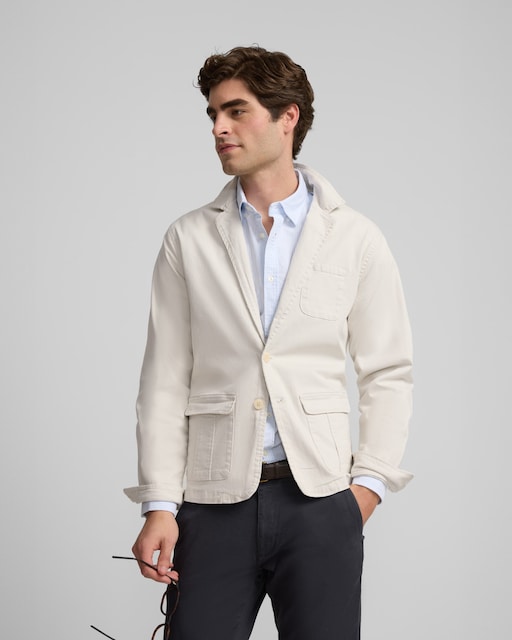 Imagen 0 de Semiblazer de hombre casual piedra