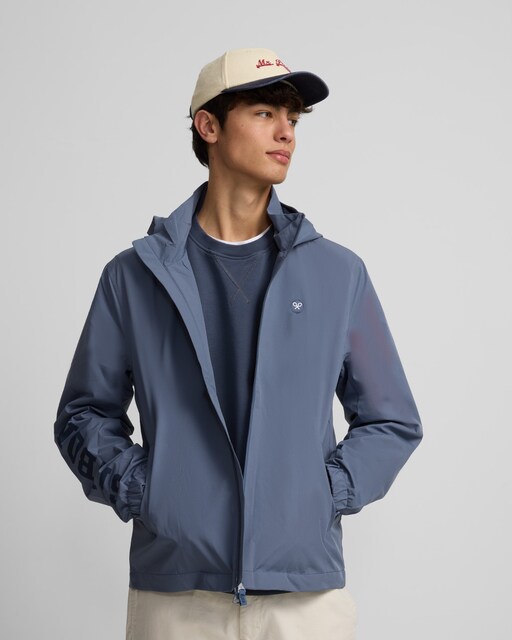 Imagen 0 de Chaqueta de hombre en tejido water repellent