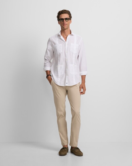 Imagen 0 de Pantalón de hombre sport chino casual beige