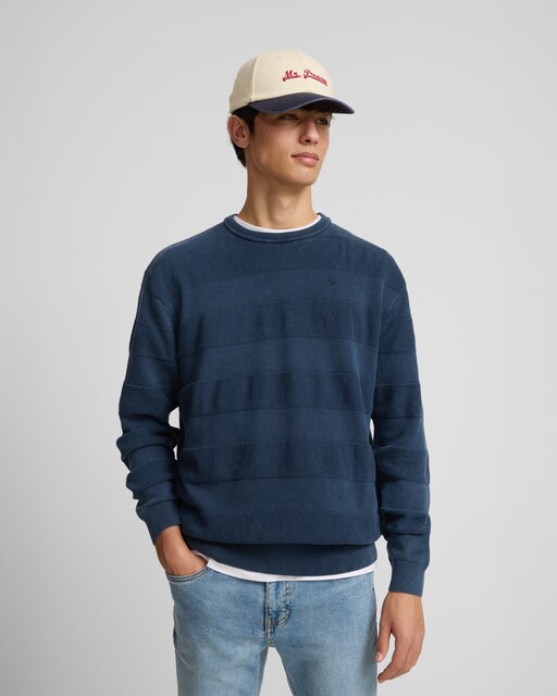 Imagen 0 de Jersey de hombre rayas desgastado