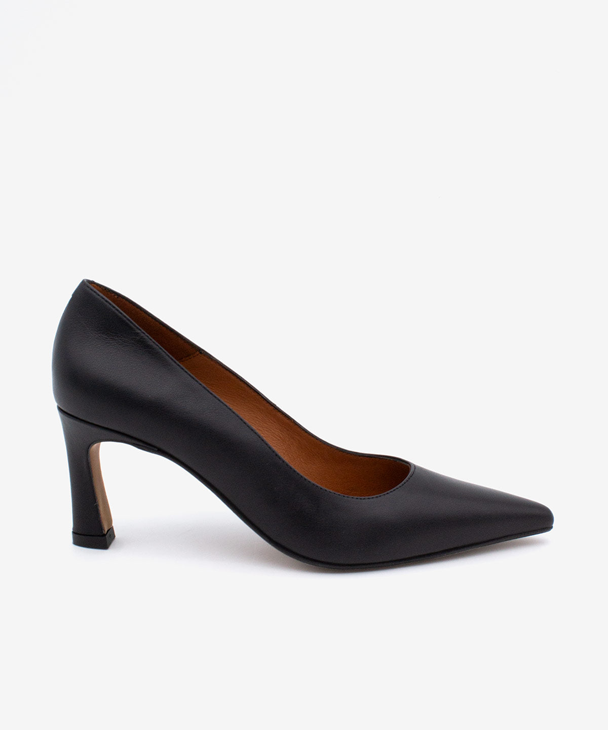 Ángel Alarcón - Zapatos de salón de mujer de punta fina y tacón de piel napa, hariah.