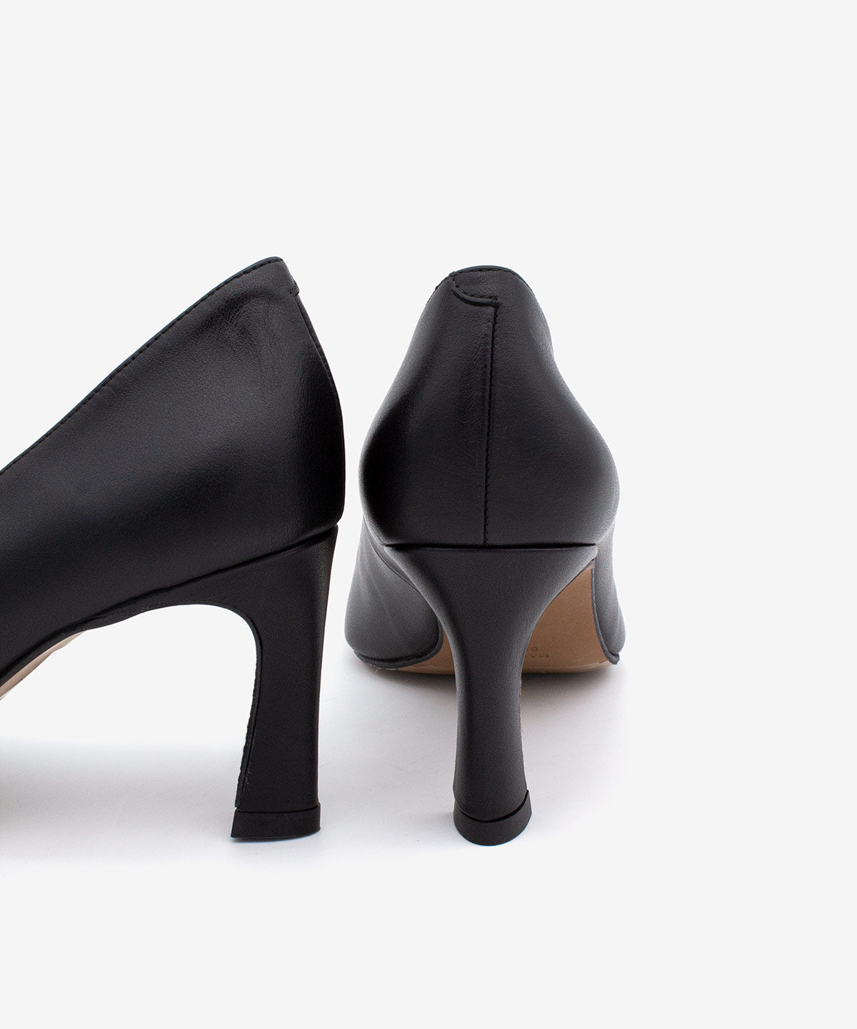 Imagen 5 de Zapatos de salón de mujer de punta fina y tacón de piel napa, hariah - Ángel Alarcón - Negro Negro