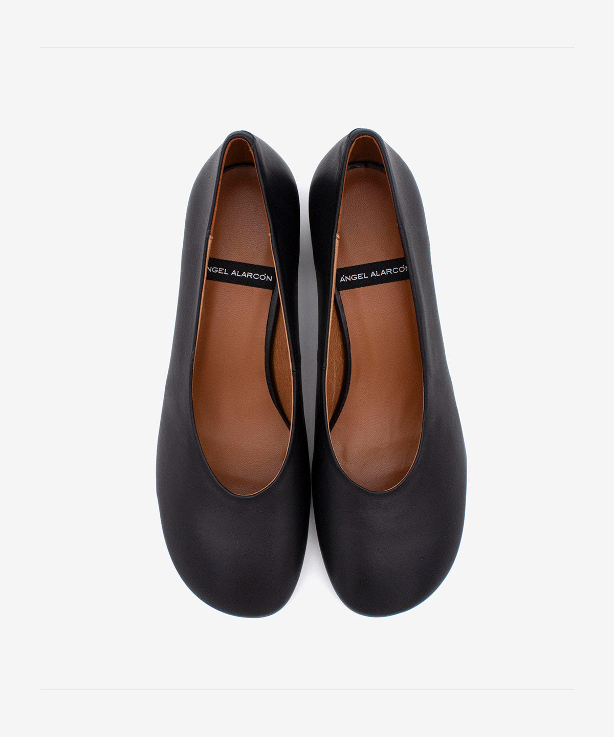 Zapatos de salón de mujer de tacón ancho de diseño de piel suave, tessa - Ángel Alarcón - Negro Negro-5